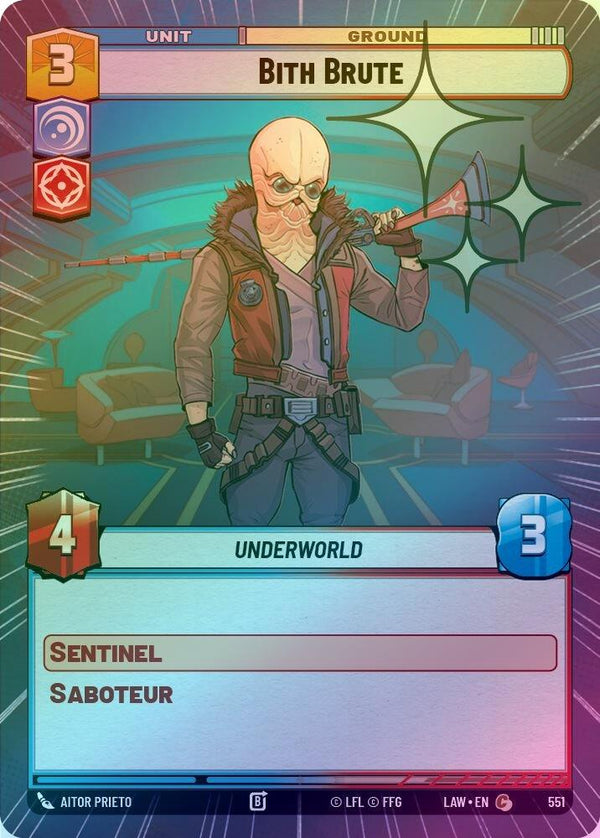 Bith Brute (Hyperspace Foil) - 551 - Common (Foil)