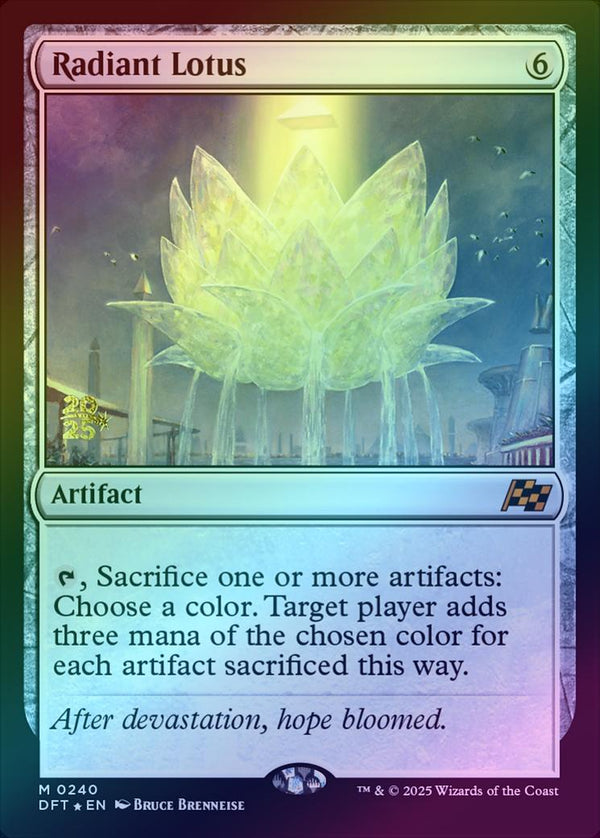 Radiant Lotus - Prerelease Promo (Foil) (PDFT)