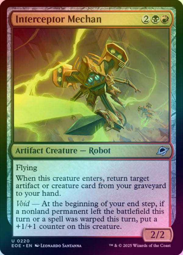 Interceptor Mechan (Foil) (EOE)