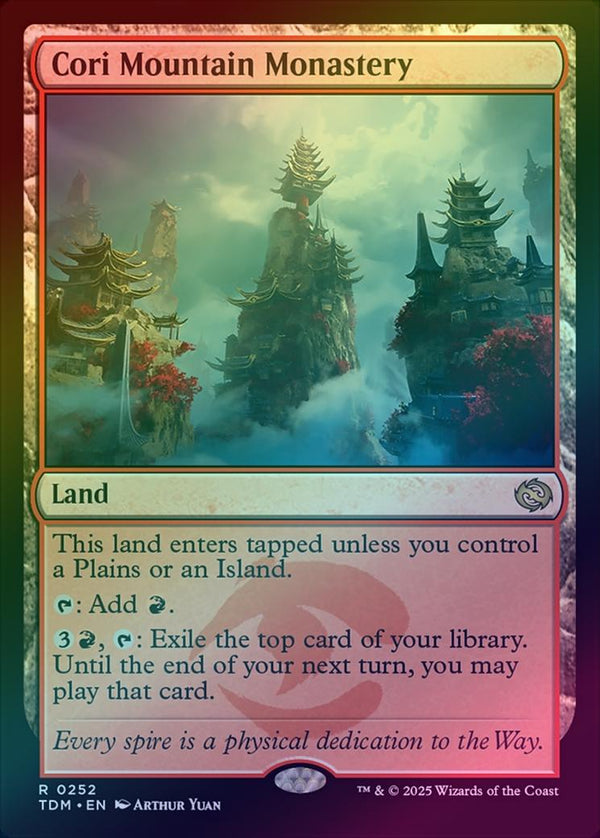 Cori Mountain Monastery (Foil) (TDM)