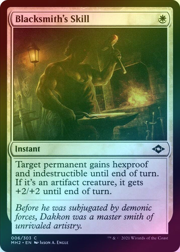 Blacksmith's Skill (Foil) (MH2)