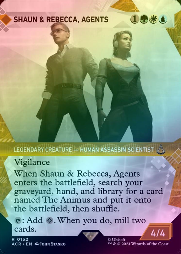 Shaun & Rebecca, Agents - Showcase (Foil) (ACR)