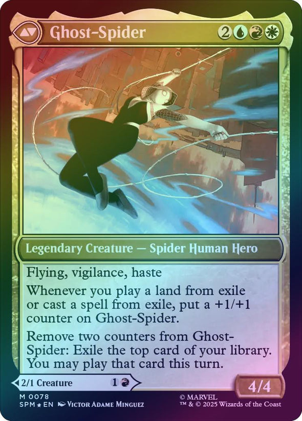 Gwen Stacy // Ghost-Spider - Prerelease Promo (Foil) (PSPM)