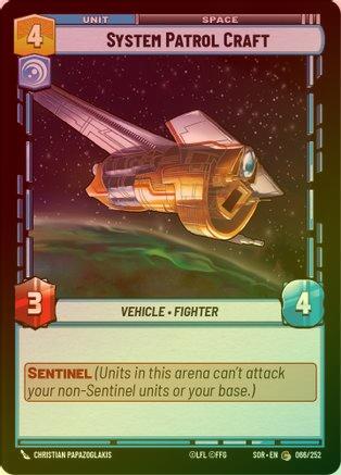 System Patrol Craft - 066/252 - Common (Foil)