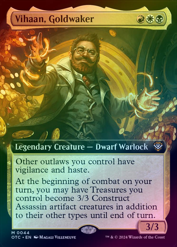 Vihaan, Goldwaker - Extended Art (Foil) (OTC)