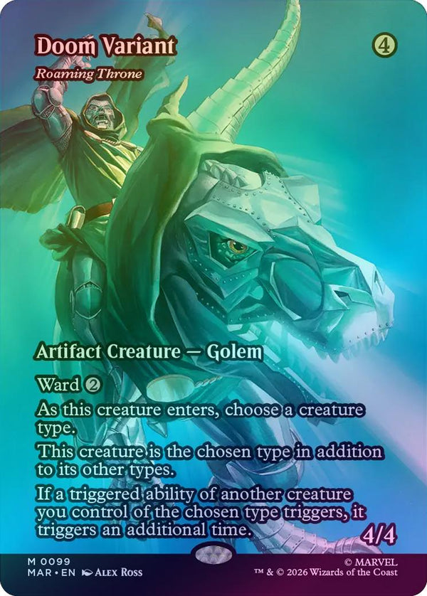 Doom Variant // Roaming Throne - Source Material Showcase (Foil) (MAR) (Pre-Order)