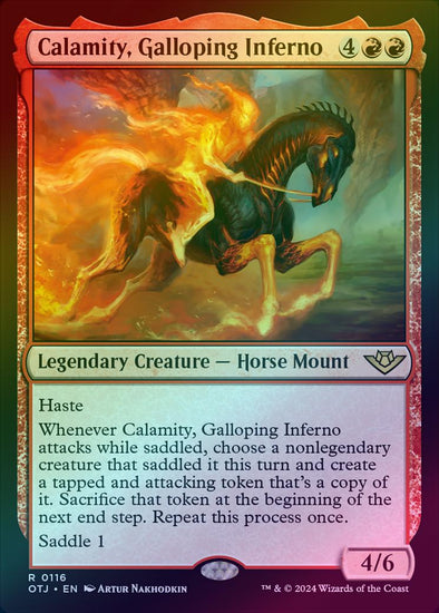 Calamity, Galloping Inferno (Foil) (OTJ)