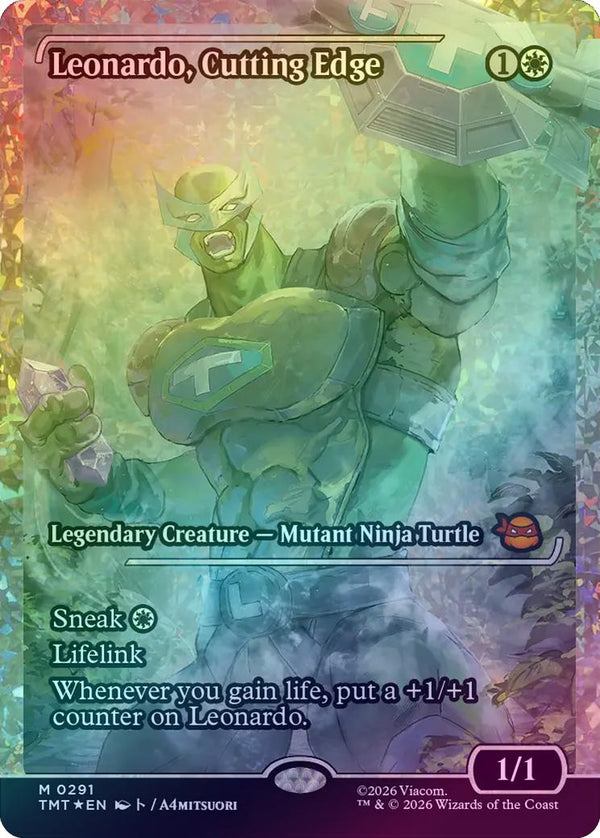 Leonardo, Cutting Edge - Japan Showcase (Fracture Foil) (TMT)