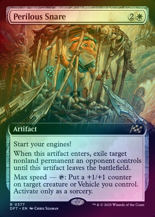 Perilous Snare - Extended Art (Foil) (DFT)