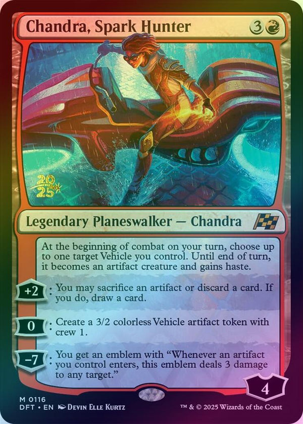 Chandra, Spark Hunter - Prerelease Promo (Foil) (PDFT)