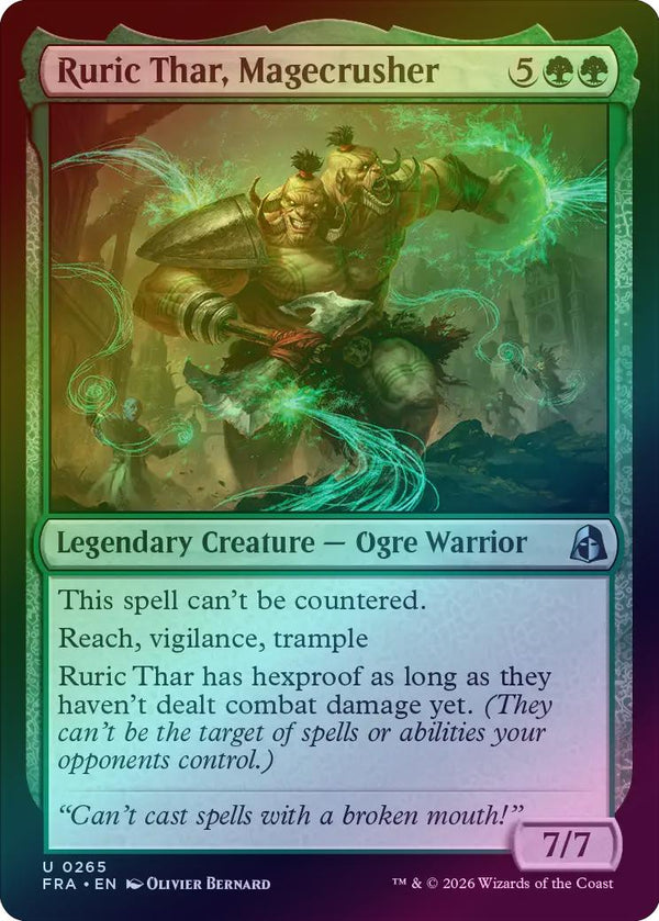 Ruric Thar, Magecrusher (Foil) (FRA)