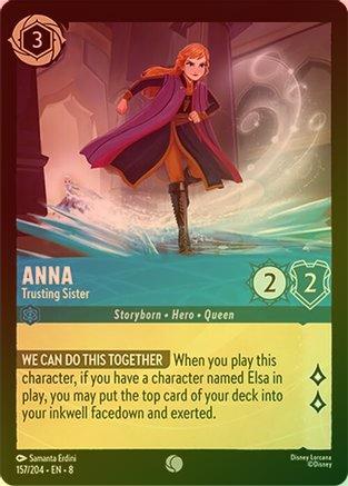 Anna (Trusting Sister) - 157/204 - Common (Foil)