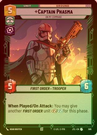 Captain Phasma - On My Command - 586 - Uncommon (Foil)