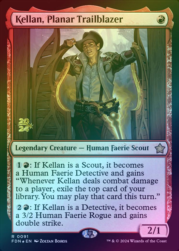 Kellan, Planar Trailblazer - Prerelease Promo (Foil) (PFDN)