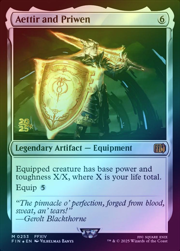 Aettir and Priwen - Prerelease Promo (Foil) (PFIN)