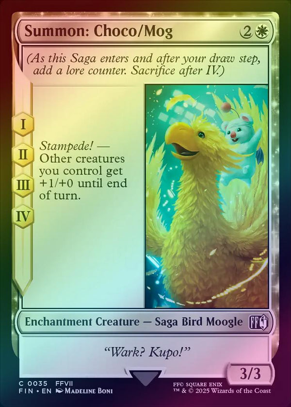 Summon: Choco/Mog (Foil) (FIN)