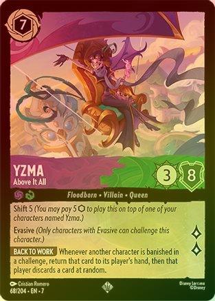 Yzma (Above It All) - 68/204 - Super Rare (Foil)