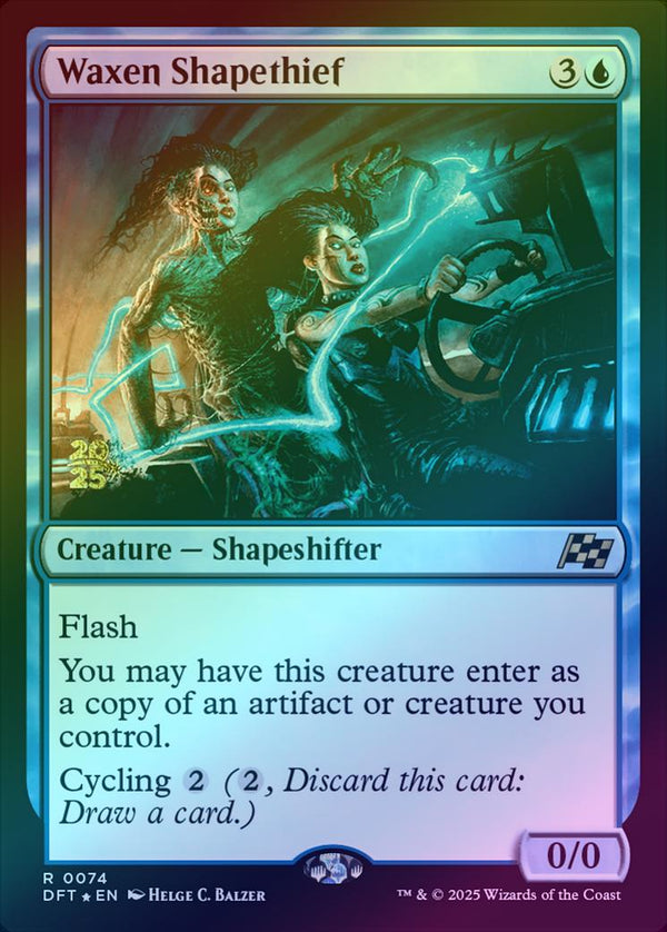 Waxen Shapethief - Prerelease Promo (Foil) (PDFT)