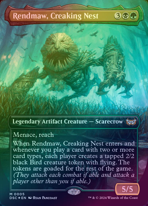 Rendmaw, Creaking Nest - Borderless (Foil) (DSC)