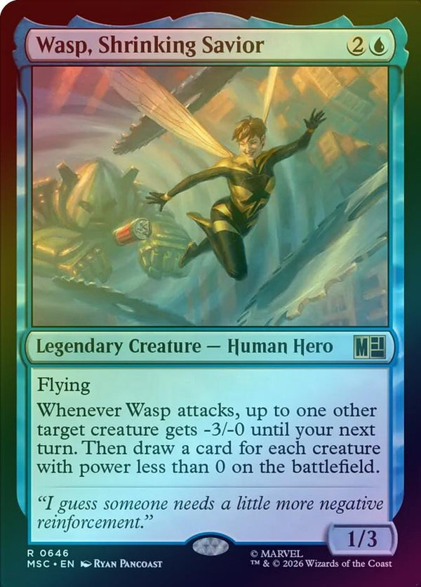 Wasp, Shrinking Savior (Foil) (MSC)
