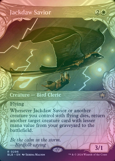 Jackdaw Savior - Woodland Showcase (Foil) (BLB)