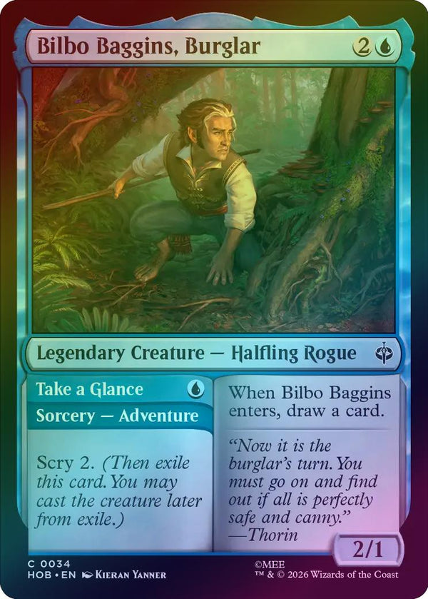 Bilbo Baggins, Burglar // Take a Glance (Foil) (HOB) (Pre-Order)