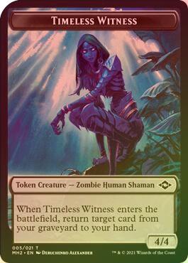 Squirrel // Timeless Witness (Foil) (MH2 Token)