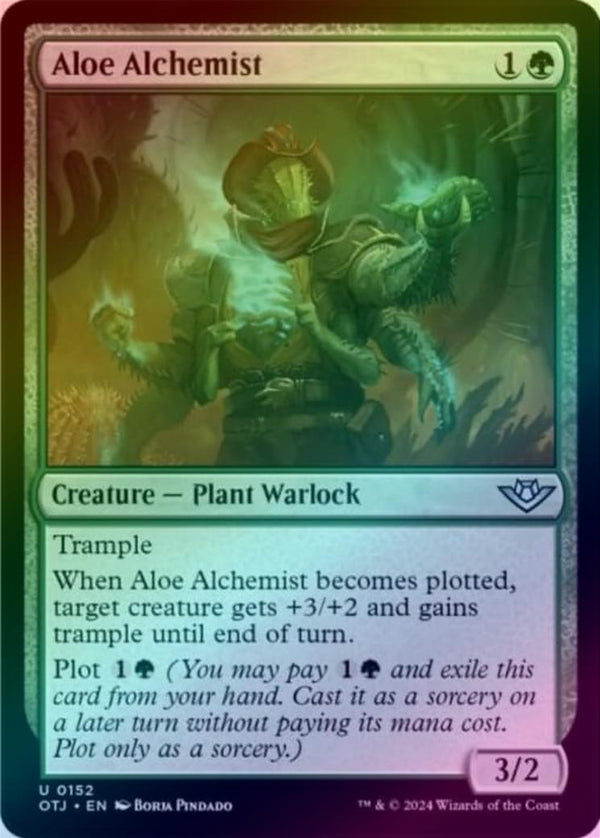 Aloe Alchemist (Foil) (OTJ)