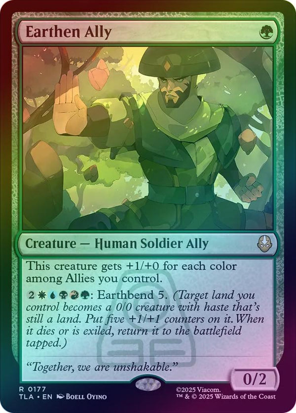 Earthen Ally (Foil) (TLA)