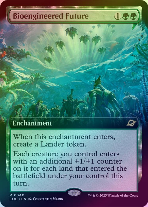 Bioengineered Future - Extended Art (Foil) (EOE)