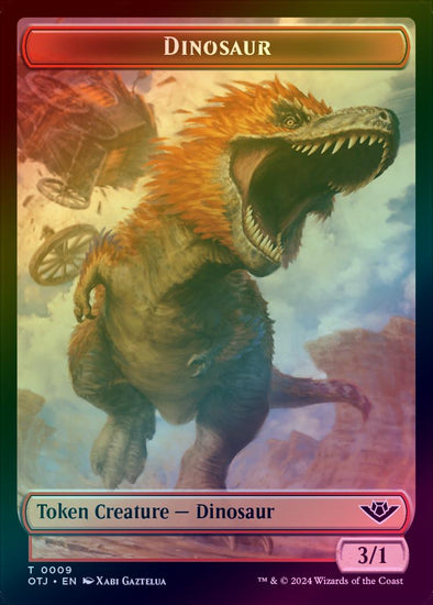 Dinosaur Token (Foil) (TOTJ)