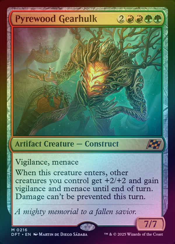 Pyrewood Gearhulk (Foil) (DFT)