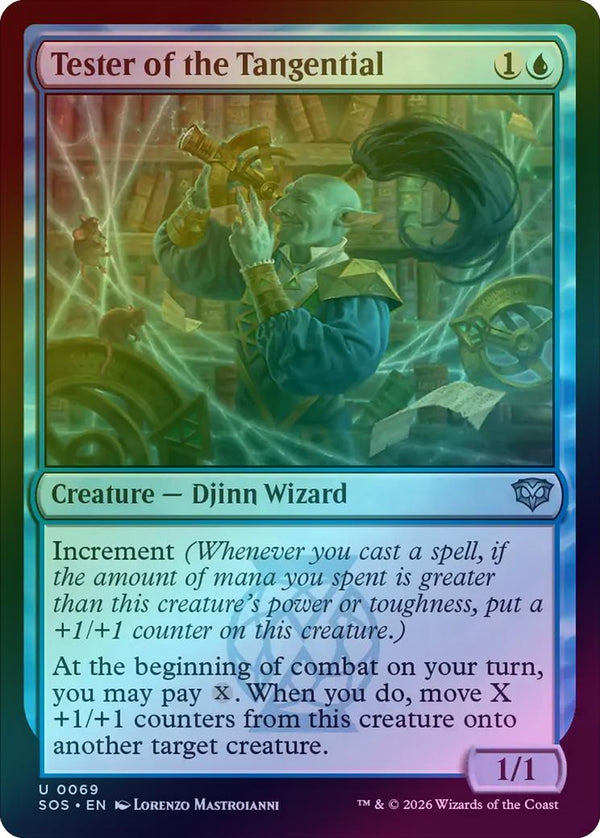Tester of the Tangential (Foil) (SOS)