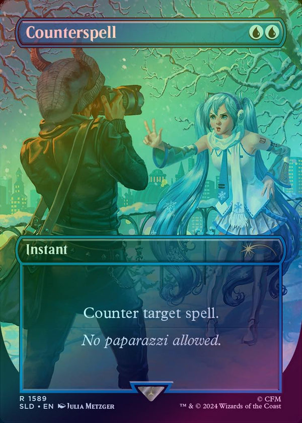 Counterspell - Hatsune Miku: Winter Diva (Foil) (SLD)
