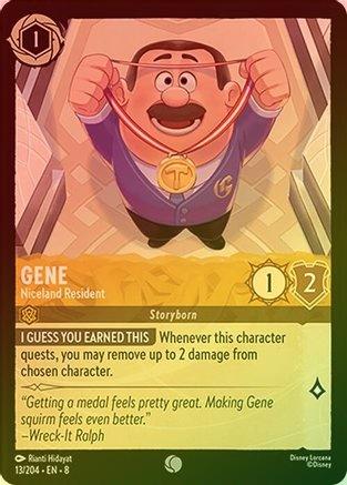 Gene (Niceland Resident) - 13/204 - Common (Foil)
