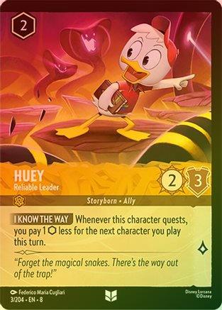 Huey (Reliable Leader) - 3/204 - Uncommon (Foil)