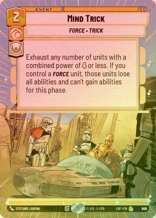 Mind Trick (Hyperspace) - 942 - Rare (Foil)