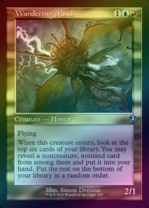 Wandering Mind - Retro Frame (Foil) (INR)