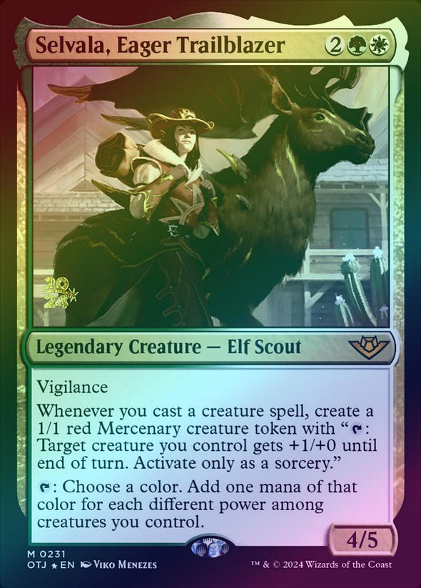 Selvala, Eager Trailblazer - Prerelease Promo (Foil) (POTJ)