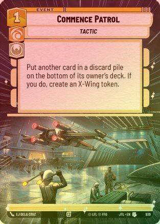 Commence Patrol (Hyperspace) - 939 - Uncommon (Foil)