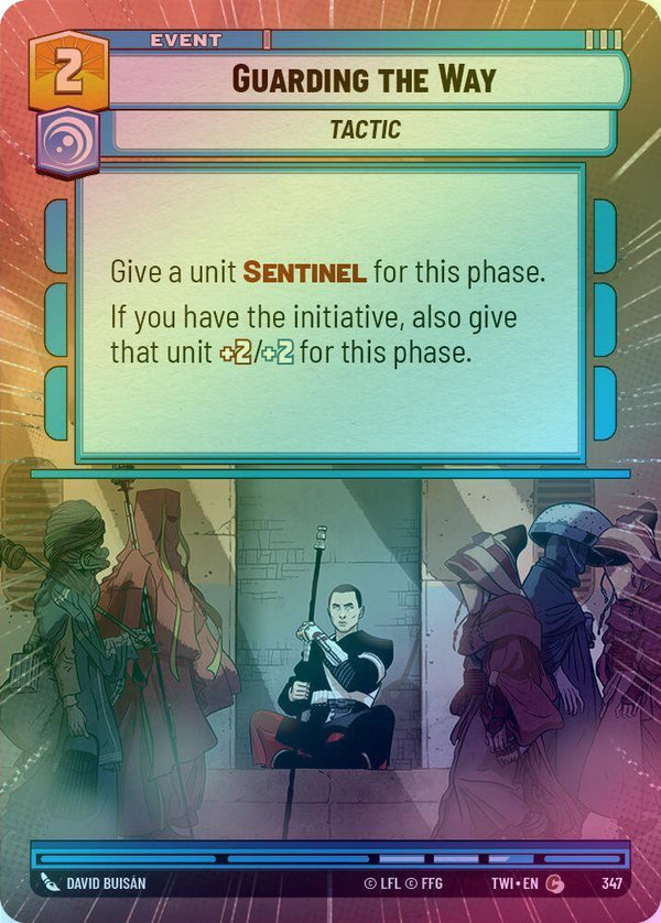 Guarding the Way (Hyperspace) - 347 - Common (Foil)