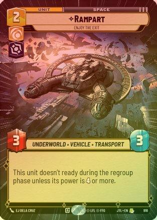 Rampart - Enjoy the Exit (Hyperspace) - 916 - Rare (Foil)