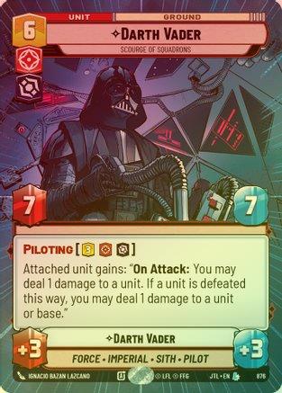Darth Vader - Scourge of Squadrons (Hyperspace) - 876 - Legendary (Foil)