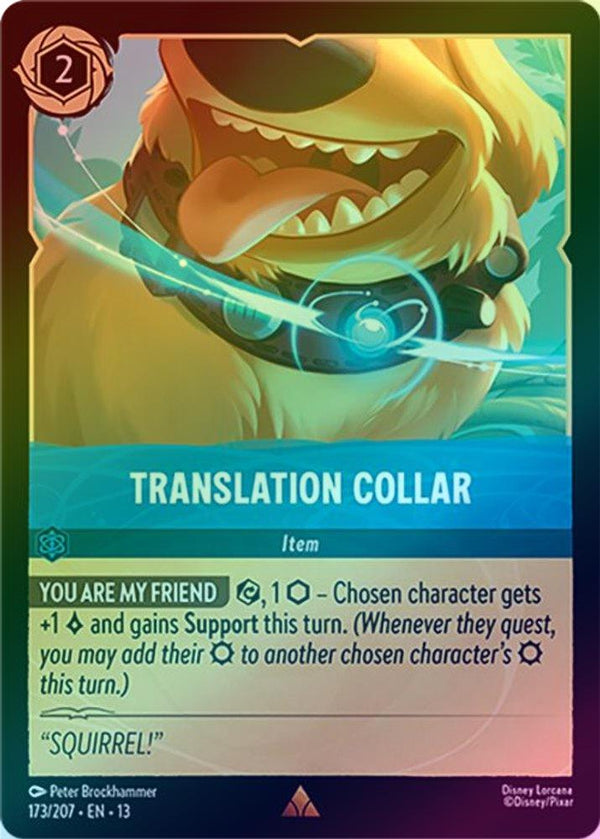 Translation Collar - 173/207 - Rare (Foil)