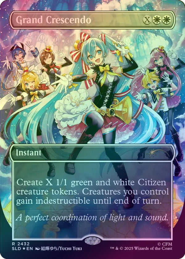 Grand Crescendo - Borderless (Foil) (SLD)