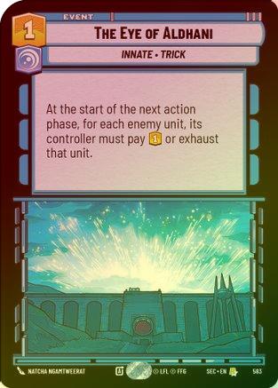 The Eye of Aldhani (Foil) - 583 - Rare (Foil)