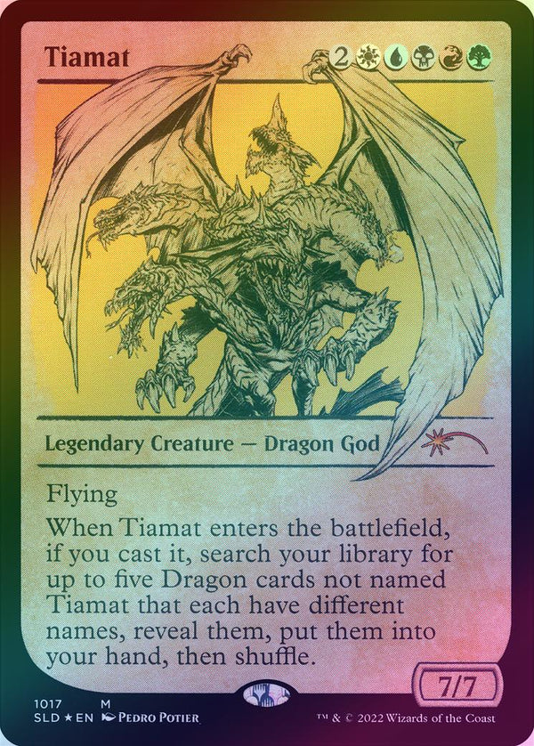 Tiamat - Here Be Dragons (Foil) (SLD)