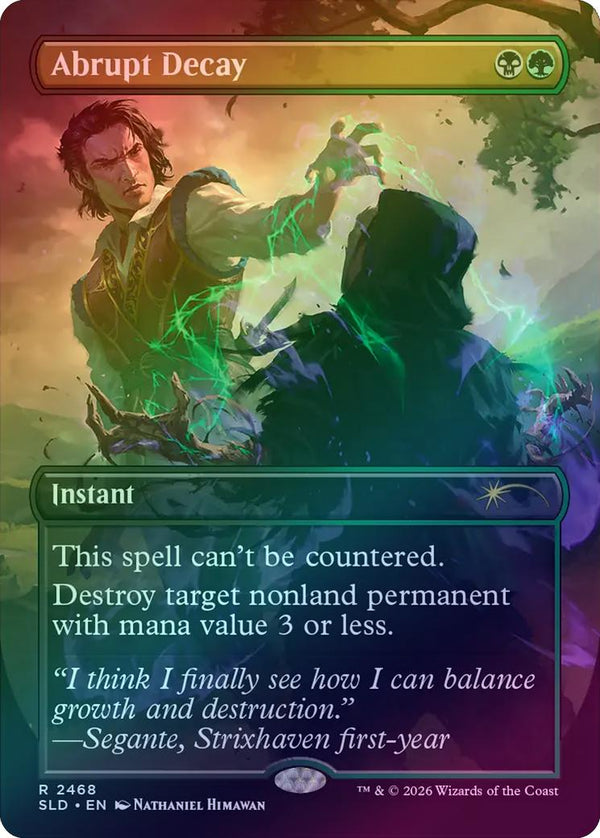 Abrupt Decay - Omens of Chaos (Foil) (SLD)