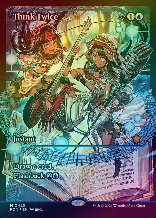 Think Twice - Japan Showcase - English Language (Foil) (FDN)