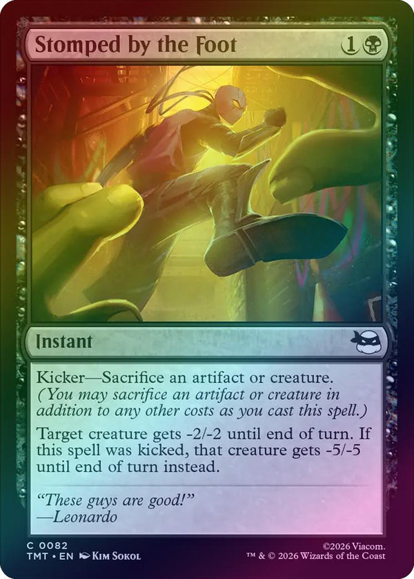 Stomped by the Foot (Foil) (TMT)